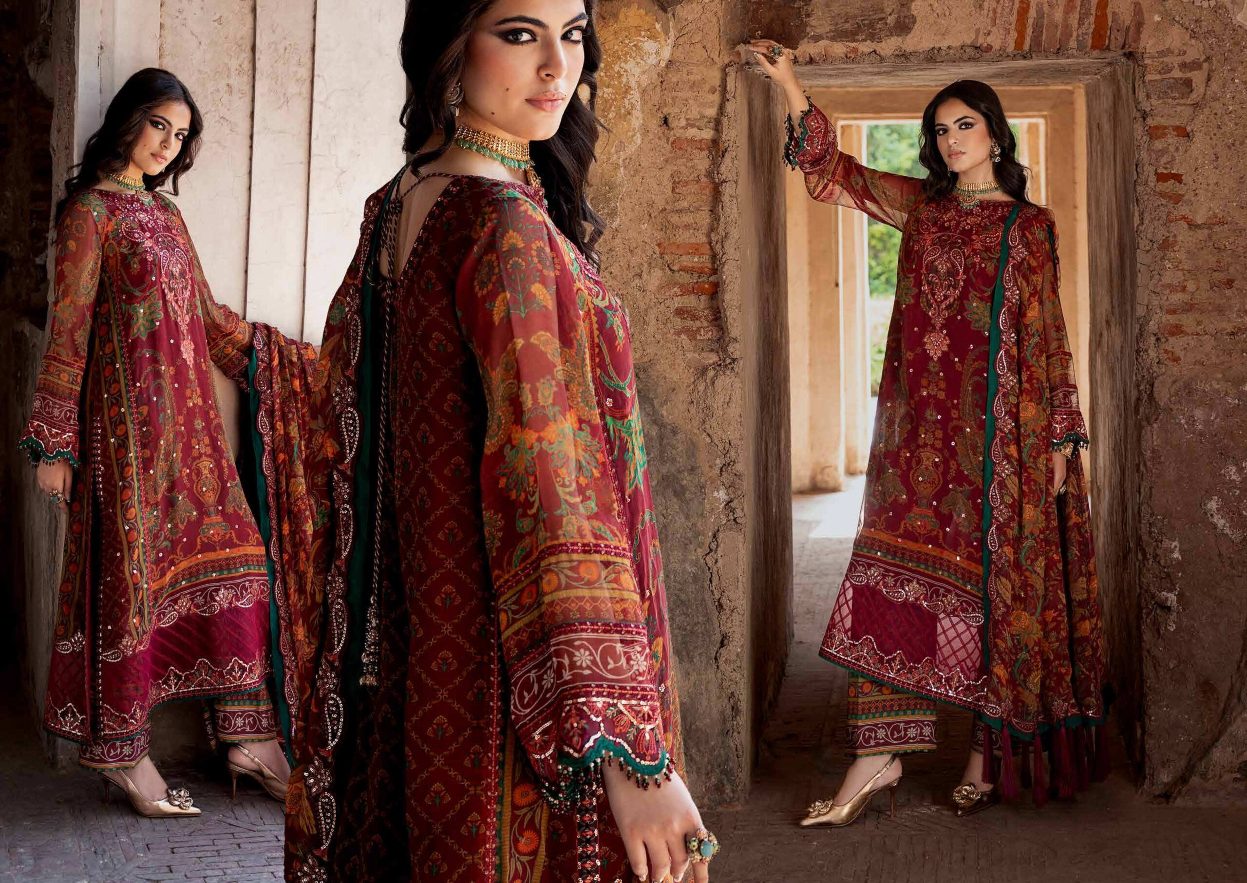 Charizma VSLW6-04 Luxury Chiffon Dress in the USA