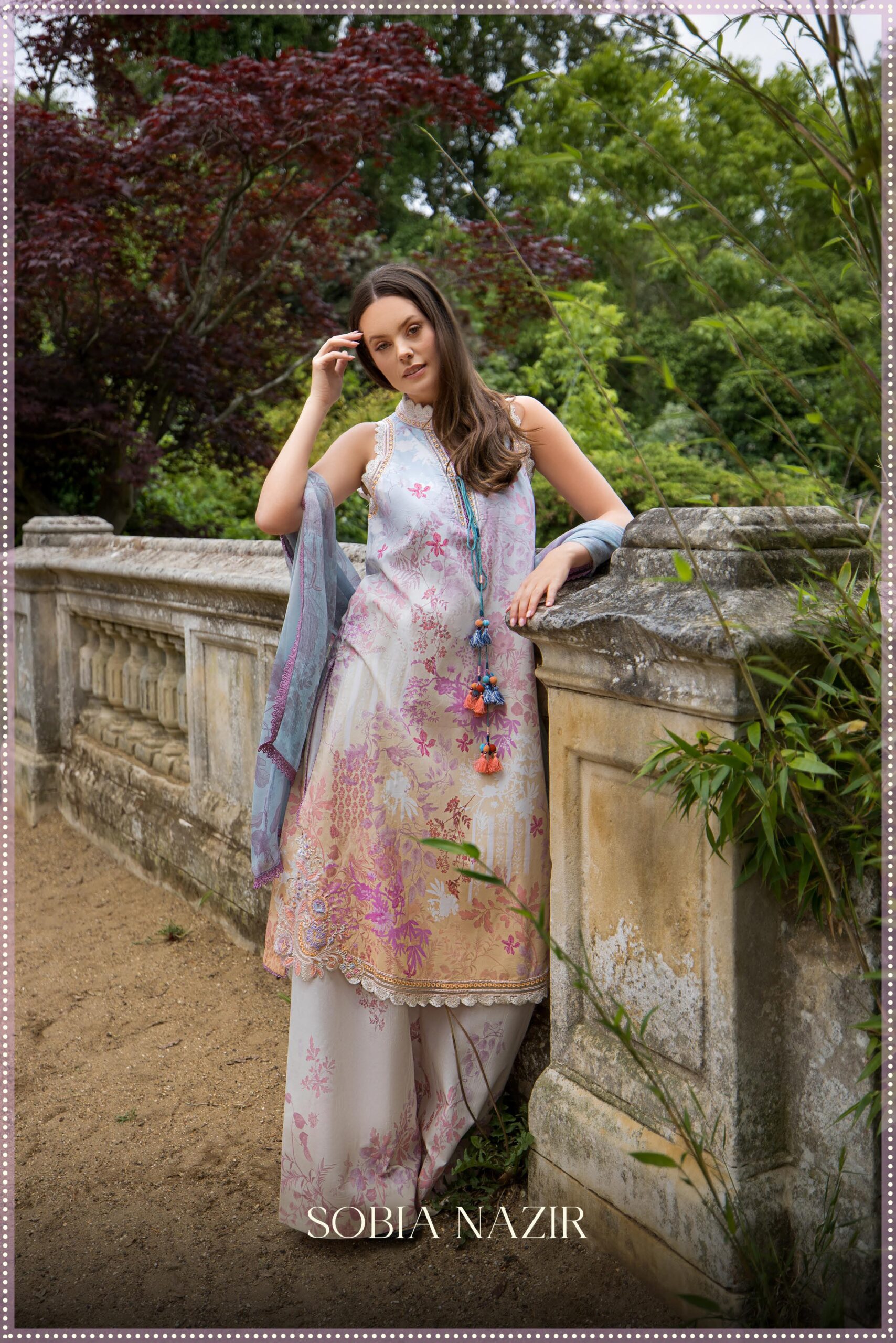 Sobia Nazir 1A SN Print Dress In the USA