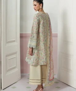 Alternative view of Qalamkar QQP-04B QPrints Dress In the USA