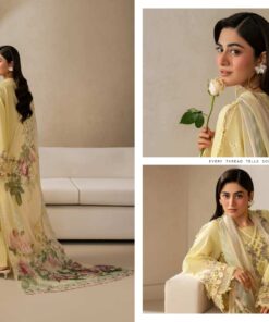 Elaf E-Craft EHC-3A Chikankari Lawn Dress in the USA 
