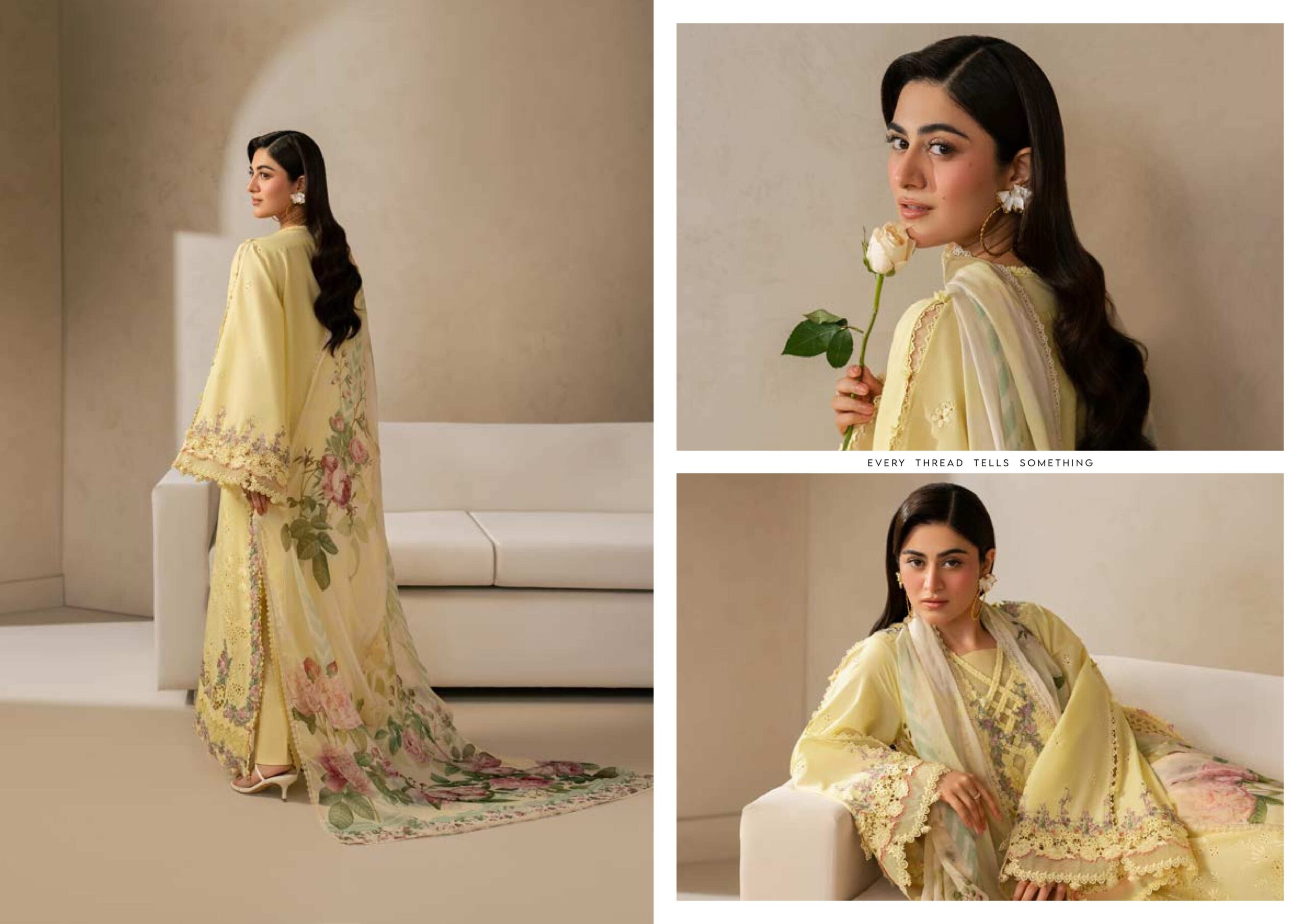 Elaf E-Craft EHC-3A Chikankari Lawn Dress in the USA