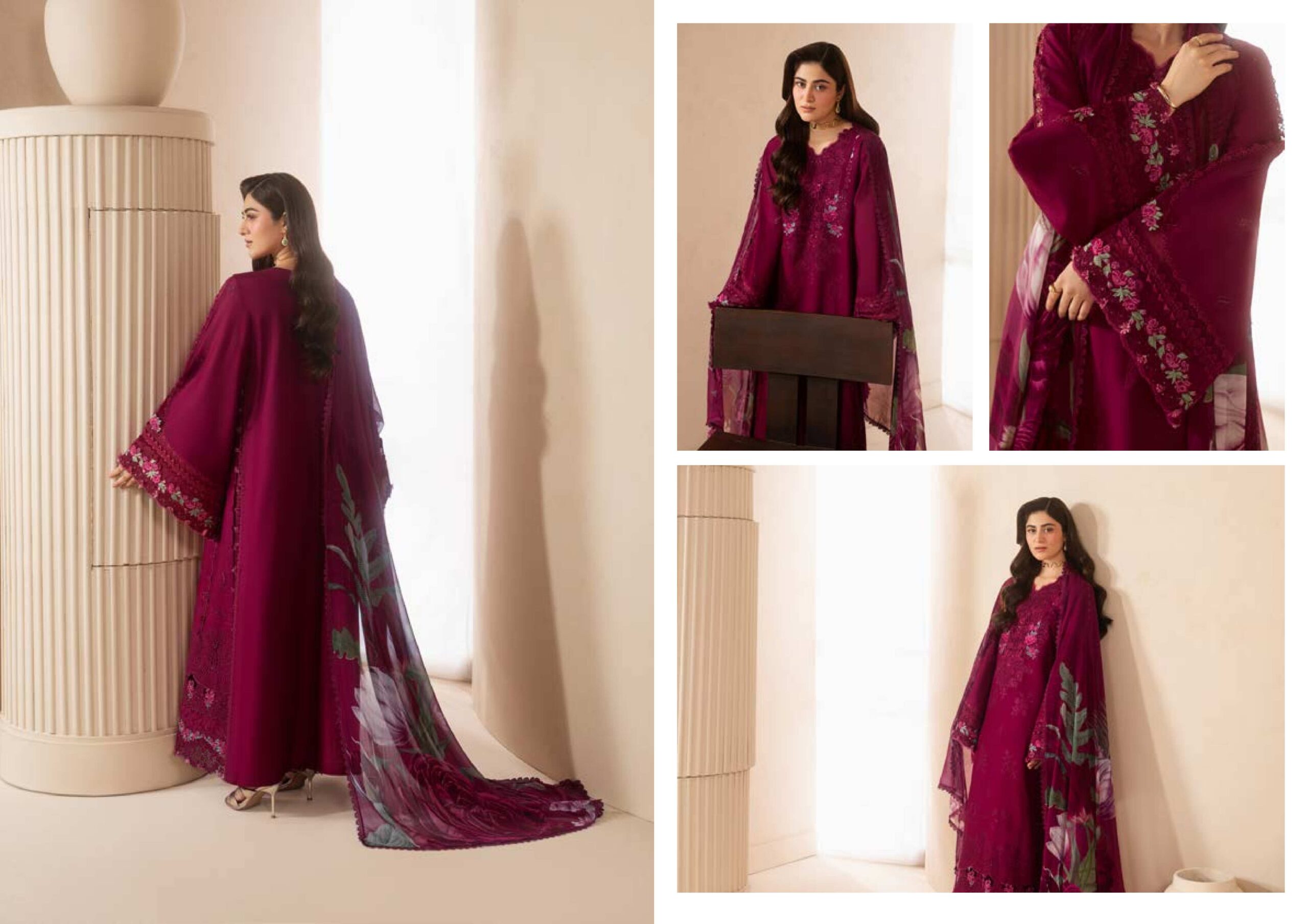 Elaf E-Craft EHC-4A Chikankari Lawn Dress in the USA