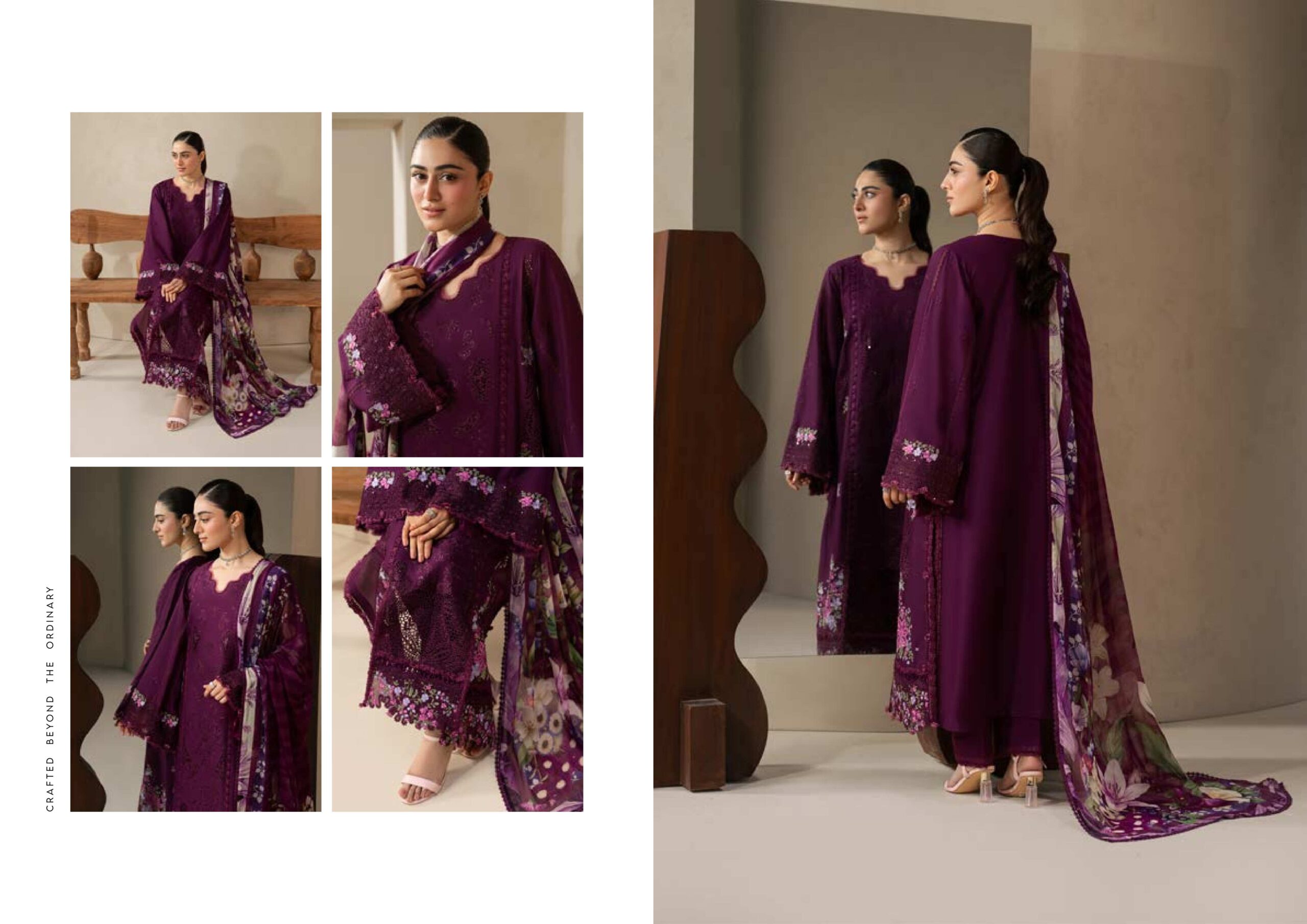 Elaf E-Craft EHC-2B Chikankari Lawn Dress in the USA