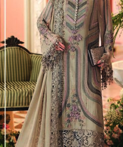 Maria B D1 Embroidery Chiffon Dress in the USA 