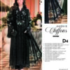 Maria B D4 Embroidery Chiffon Dress in the USA 