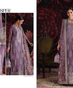 Roheenaz Blush Whisper Luxury Chiffon Dress in the USA 