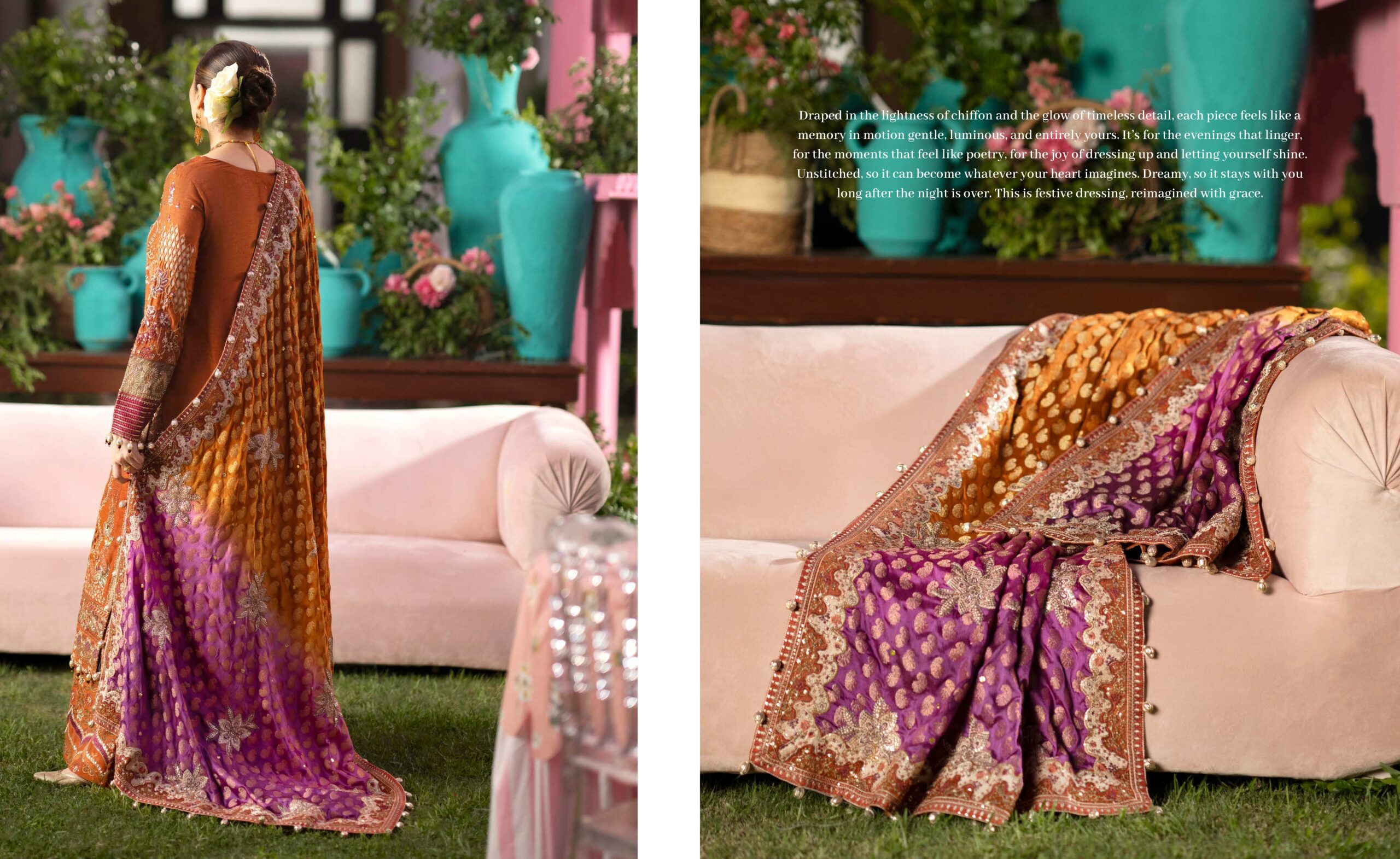 Nureh NL-98 Chiffon Dress in the USA
