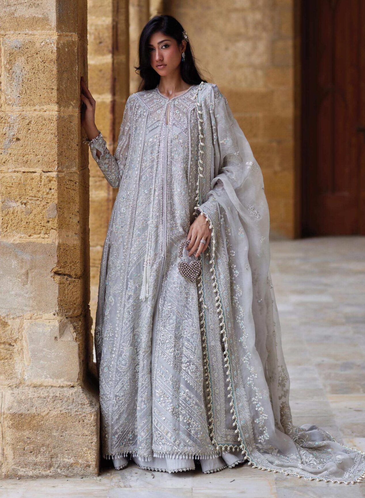 Afrozeh Qissa Dastangoi Wedding Formal Dress in the USA