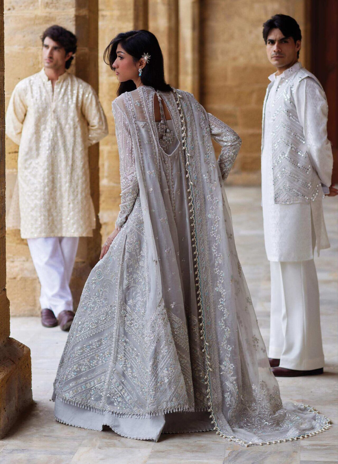 Afrozeh Qissa Dastangoi Wedding Formal Dress in the USA