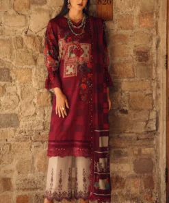 Charizma CCW7-06 Inlays Combination Emb Lilen Dress in the USA