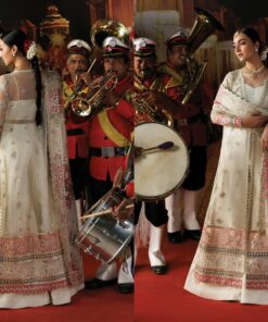 Alternative view of Afrozeh Rang-e-Wafa Shehnai Organza Wedding Dress In the USA