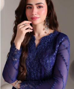 Azure Salvia Ensemble Festive Dress in the USA 