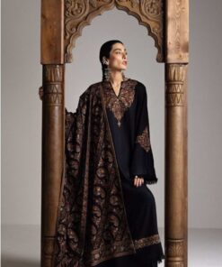 Zara Shahjahan D5 Winter Shawl Dress in the USA 