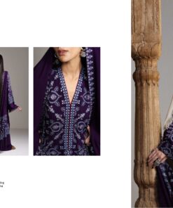 Zara Shahjahan D10 Winter Shawl Dress in the USA 
