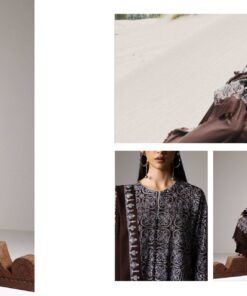 Zara Shahjahan D1 Winter Shawl Dress in the USA 