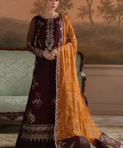 Nureh AM-47 Luxury Embroidery Chiffon Dress in the USAÂ