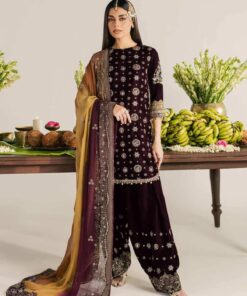 Nureh NW-134 Embroidery Velvet Dress in the USAÂ