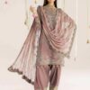 Nureh NW-135 Embroidery Velvet Dress in the USA 