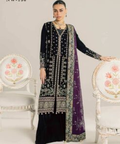 Nureh NW-136 Embroidery Velvet Dress in the USAÂ