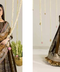 Nureh NW-133 Embroidery Velvet Dress in the USA 