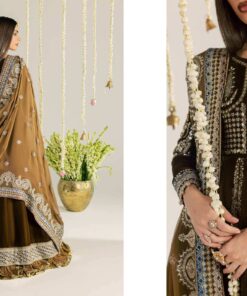 Nureh NW-133 Embroidery Velvet Dress in the USA 